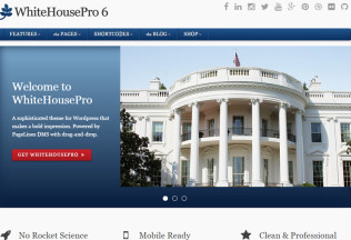 WhiteHouse Pro 6 – Premium Responsive Business & Politics WordPress Theme