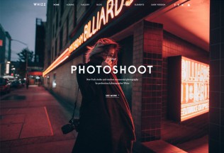 Whizz – Premium Responsive Photography Portfolio WordPress Theme
