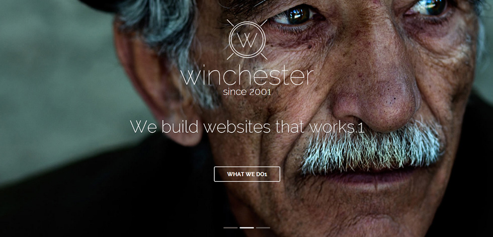 Welcome screen