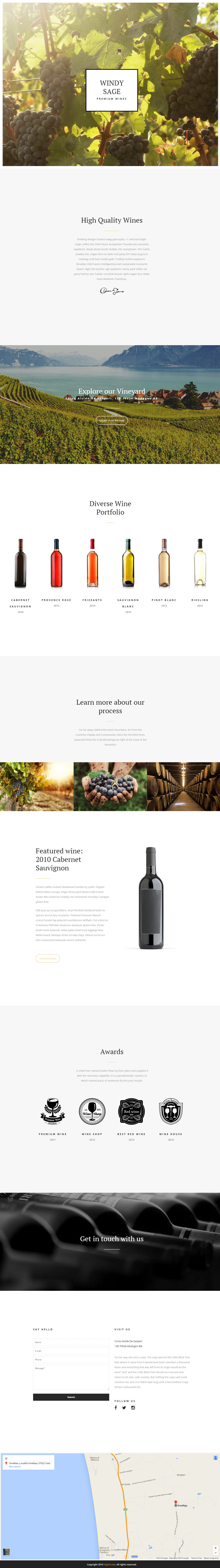 Sage WordPress Wine Theme