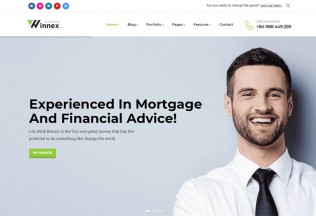 Winnex – Premium Responsive Business Consulting Drupal 8 Theme