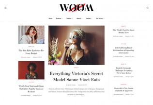 Woom – Premium Responsive Blog & Magazine WordPress Theme