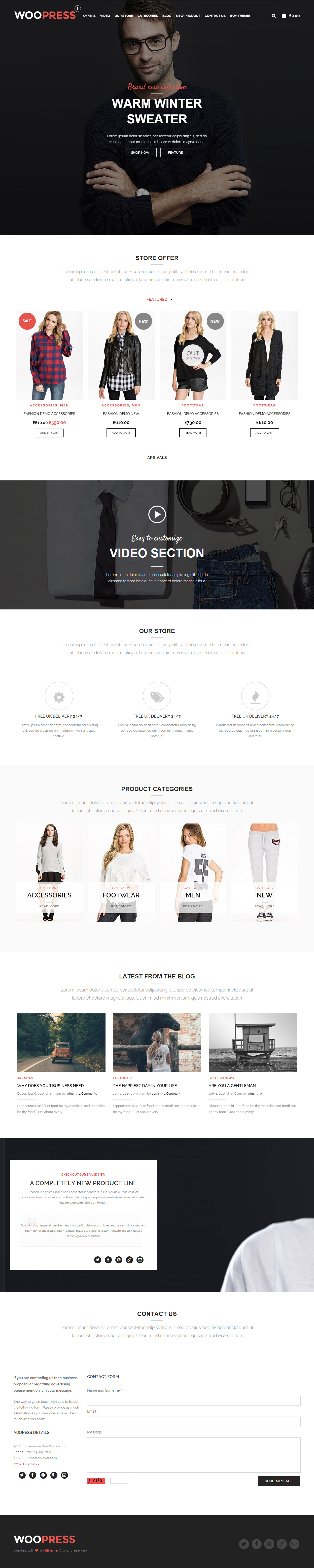 WooPress Best Fashion WordPress Themes