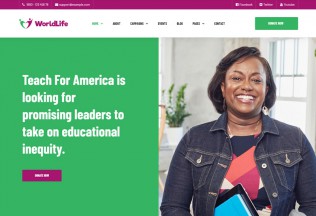 Worldlife – Premium Responsive Charity WordPress Theme