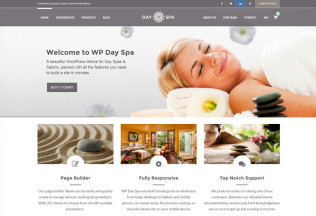 WP Day Spa – Premium Responsive WordPress Theme