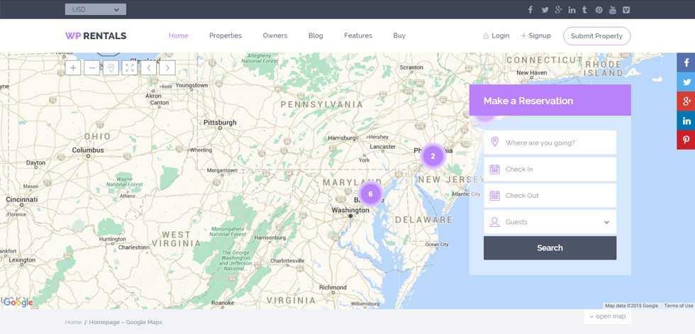 Home page