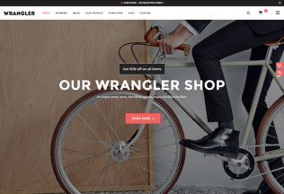 Wrangler – Premium Responsive Advanced Magento Theme
