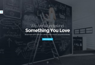 Wunderkind – Premium Responsive One Page Parallax HTML5 Template