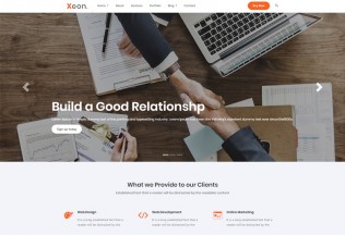 Xeon – Premium Responsive Angular 9 Business HTML5 Template