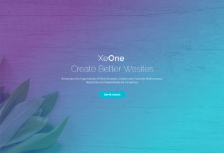 XeOne – Premium Responsive One Page Parallax HTML5 Template