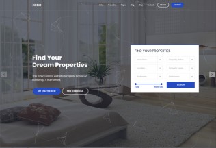Xero – Premium Responsive Real Estate HTML5 Template