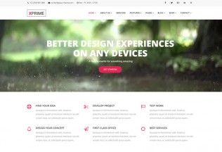 XPRIME – Premium Responsive Creative Multipurpose Joomla Template