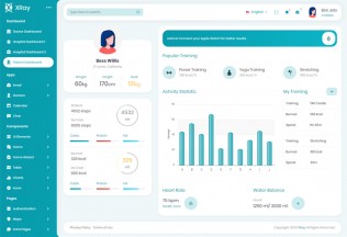 XRay – Premium Responsive Medical and Hospital Admin HTML5 Template