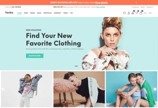 Yanka – Premium Responsive Retail Ecommerce HTML5 Template