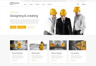 Yellow Business – Premium Responsive Construction HTML5 Template