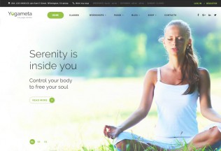 Yogameta – Premium Responsive Yoga HTML5 Template