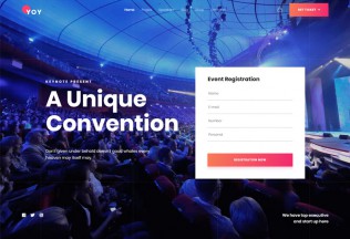 YOY – Premium Responsive Event & Conference WordPress Theme