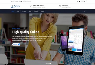 Zaven – Premium Responsive Business Service Drupal 8 Theme