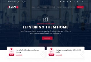 Zegen – Premium Responsive Church WordPress Theme