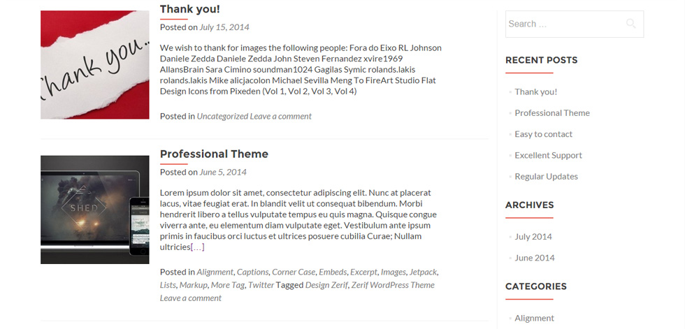 Blog Page