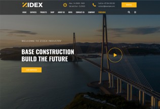 Zidex – Premium Responsive Industrial & Factory WordPress Theme