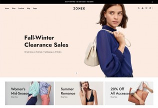 Zonex – Premium Responsive Fashion WooCommerce WordPress Theme