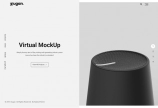 Zugan – Premium Responsive Minimal Portfolio WordPress Theme